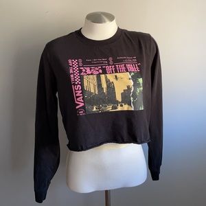 Vans Cropped Long Sleeve Shirt